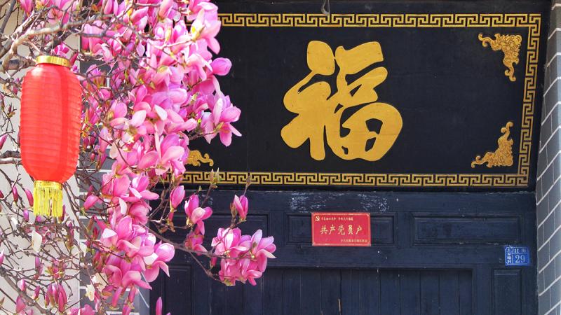 崔淑芝《春到福地》.jpg